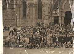 LOURDES 1961 PELERINAGE DES ORANAIS  (1)